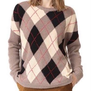 The GREAT sz 3 argyle sweater